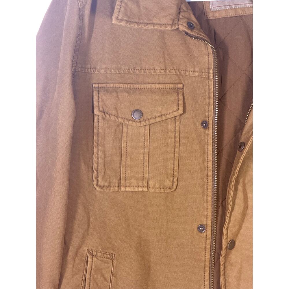 Levi’s Men’s Tan Canvas Quilted Utility Field Jacket Size Medium NWT - Picture 5 of 11